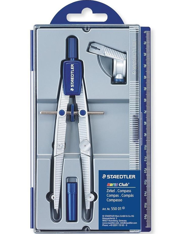 فرجار هندسي Staedtler Noris Club 550 01