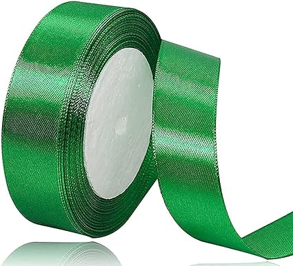 شريط ساتان لون أخضر – عرض 5 سم