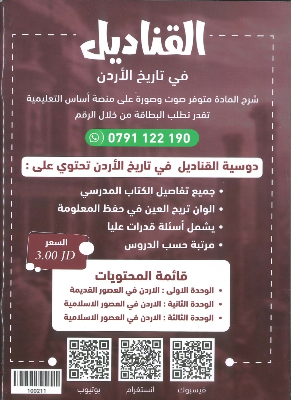 دوسية تاريخ الاردن 2010 الفصل الاول أ.ثامر غرايبة
