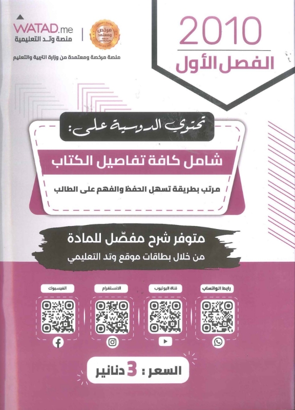 دوسية المنير تاريخ الاردن توجيهي 2010 الفصل الاول أ.محمود بني عطا