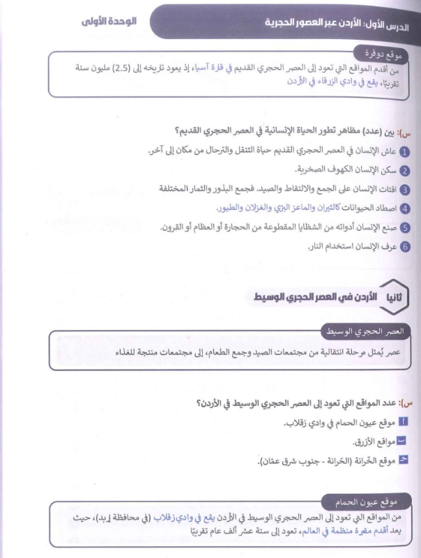 دوسية تاريخ الاردن الفصل الاول 2010 أ.محمد البطران