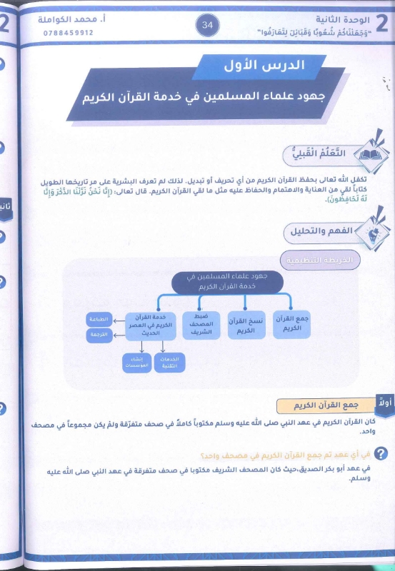 دوسية النور التربية الاسلامية فصل الو 2010 أ.محمد الكواملة