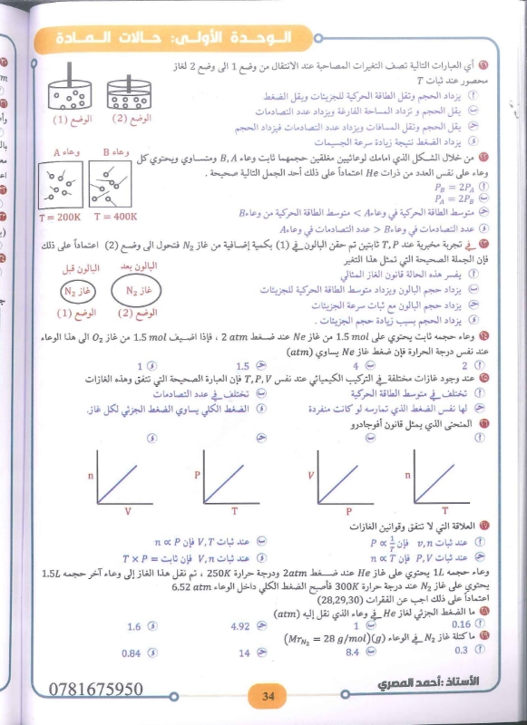 دوسية الكيمياء الفصل الاول 2009 أ.احمد المصري
