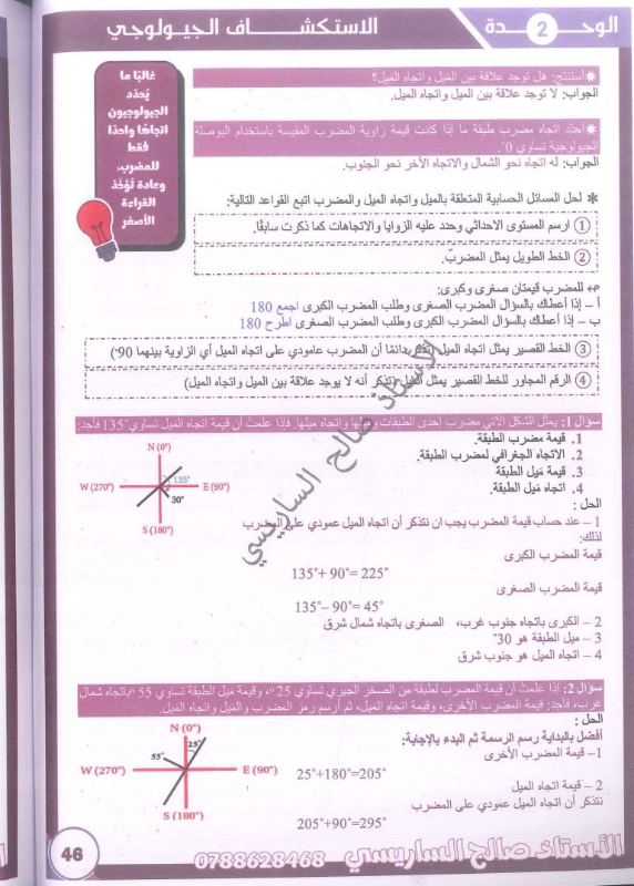 دوسية علوم الارض الفصل الاول 2009 سنة ثانية أ.صالح الساريسي