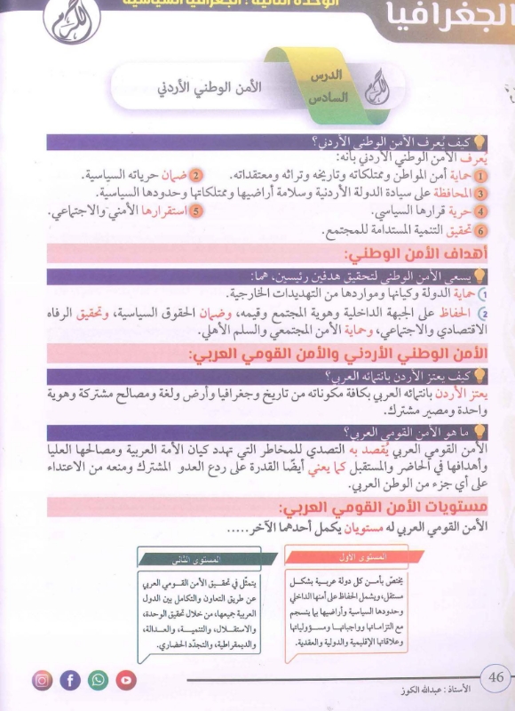 دوسية الجغرافيا 2009 الفصل الاول أ.عبدالله الكوز